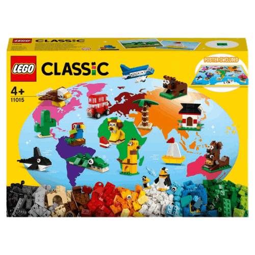 Կոնստրուկտոր Lego Classic Աշխարհի շուրջ